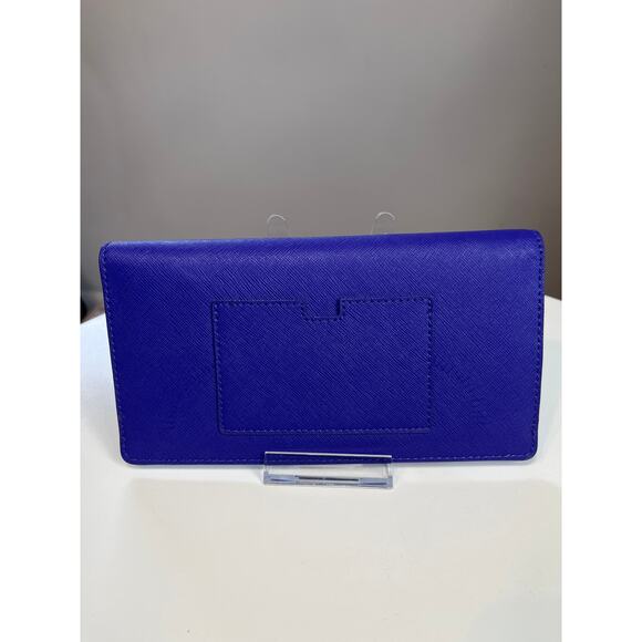 Kate Spade Liana Monster Purple Leather Clutch Wallet NWT Retail $278 - Picture 8 of 16